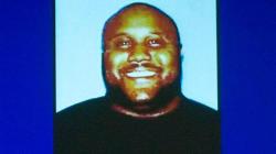 Christopher Jordan Dorner is shown. Dorner is a suspect in the killings of Monica Quan and her fiance, Keith Lawrence, who were found shot to death in their car at a parking structure Sunday night. (AP Photo/Irvine Police Department)