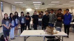 Chaparral Middle School competitors at the MATHCOUNTS Regional Competition. (Photo courtesy: Kelli Gile)