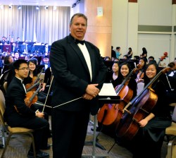  Diamond Bar High’s instrumental music director Steve Acciani
