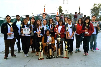 (Photo Courtesy:  Kelli Gile) WHS Publications won the coveted Super Sweepstakes award at the Eastern Los Angeles Journalism Education Association Write-offs Competition on Feb. 28.