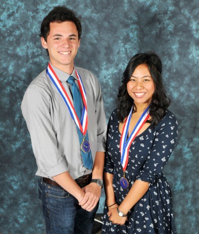 (Photo Courtesy:  Mike Taylor)  Andrew Pastor and Candice Handjojo