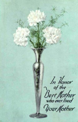 Image Courtesy:  Wikipedia Northern Pacific Railway postcard for Mother's Day 1916.