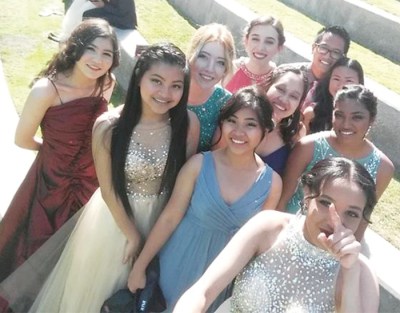 Photo Courtesy:  Bethlehem Michael   The 2015 ERHS Prom Court