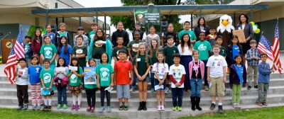 Photo Courtesy:  Kelli Gile Evergreen Elementary is the recipient of the 2015 Civic Learning Award of Excellence. 