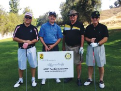 Photo By: Sarah Sanchez (L-R) Steve Almquist, Pastor Mark Hopper, Jack Penzes, and Al Smith.
