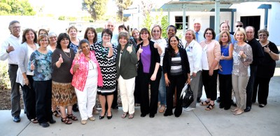 Photo Courtesy:  WVUSD   The WVUSD Class of 2015 retirees was honored during a reception on May 20. 