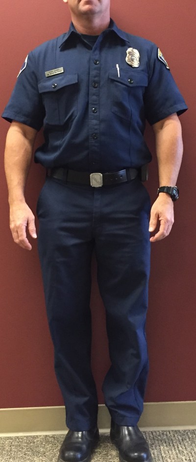 Photo Courtesy:  CVFD This is an official Chino Valley Fire District Uniform 