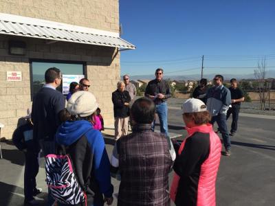 Photo courtesy: WRCRWA WRCRWA hosts a treatment plant tour to showcase expansion effort.