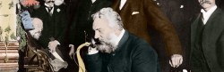 Photo courtesy: Google Images Alexander Graham Bell makes telephone call