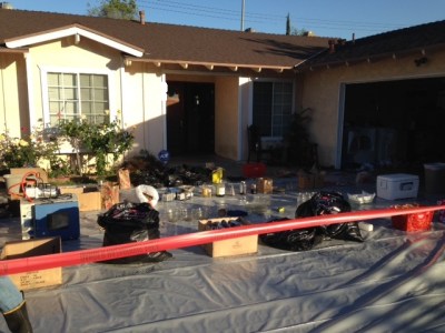 Photo courtesy: LASD Cannabis lab raided in Diamond Bar