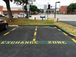 Photo courtesy: Walnut/Diamond Bar Sheriff’s Department Caption: The Walnut/Diamond Bar Sheriff’s Department has created an “exchange zone” for residents who are selling or buying an item from someone they met online.