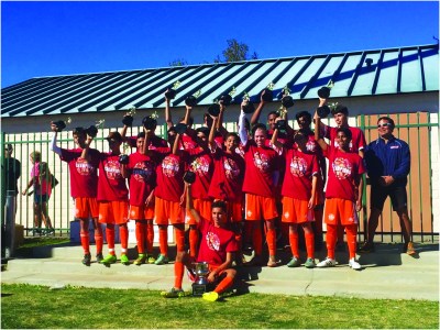 Photo Courtesy of Auggie Rodriguez Empire Soccer Club Boys U15 Premier Team
