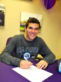 Photo courtesy: Kelli Gile Diamond Bar High School senior Tony DiDonato signed to play soccer at California State University, San Bernardino. 